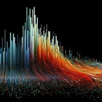 Daten wie Ästhetik verwandeln roh Daten in visuell Stunni foto