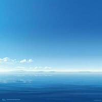 azurblau minimalistisch Hintergrund hoch Qualität 4k hdr foto