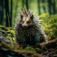 Stachelschwein wild Leben Fotografie hdr 4k foto