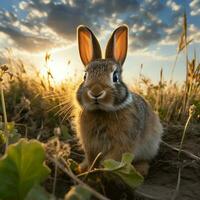 Hase wild Leben Fotografie hdr 4k foto