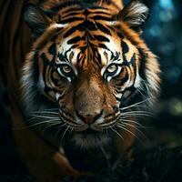 Tiger ästhetisch realistisch filmisch roh Epos Makro Foto