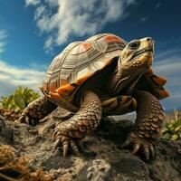 Schildkröte wild Leben Fotografie hdr 4k foto