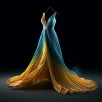 ai generativ Foto von ein Frau Kleid