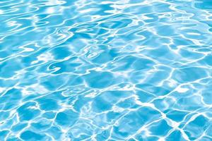 Schwimmbad Textur Hintergrund. wellige Wasseroberfläche foto