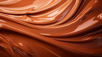 abstrakt wellig Schokolade Hintergrund foto