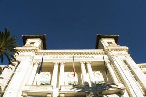 Stadt von Sanremo Ligurien Italien foto