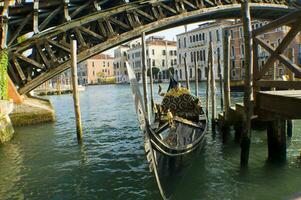 Konstruktion Einzelheiten von das Stadt von Venedig foto