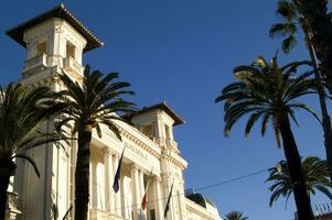 Stadt von Sanremo Ligurien Italien foto