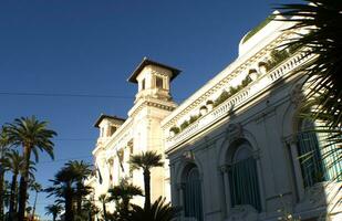 Stadt von Sanremo Ligurien Italien foto