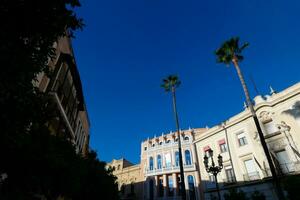 Jerez de la frontera, ein klein und schön Stadt sehr schließen zu das Stadt von Cadiz im das Region von Andalusien im das Süd von Spanien. foto