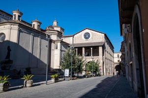 rieti-kathedrale von santa maria im historischen zentrum foto