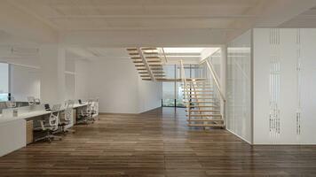 Büro Raum Treppe 70 modern Zuhause Büro Design Ideen im 2023 3d Rendern foto