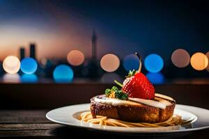 das Beste Restaurants im Toronto zum ein romantisch Abendessen. KI-generiert foto