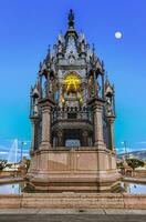 Braunschweig Monument und Brunnen, Genf, Schweiz, hdr foto