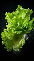 ai generativ ein Foto von Grüner Salat