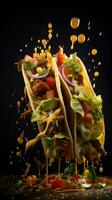 ai generativ ein Foto von Tacos