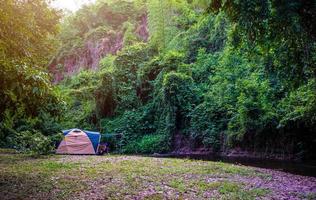 Camping und Zelt im Naturpark