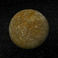 Merkur Planet und Sterne - - 3d machen foto