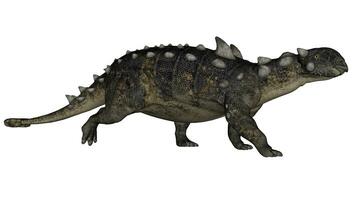 euoplocephalus Dinosaurier - - 3d machen foto