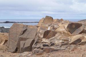 Vulkanberge von Fuerteventura - Spanien foto