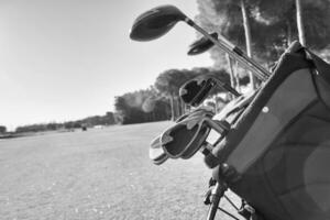 Golf Ausrüstung Aussicht foto