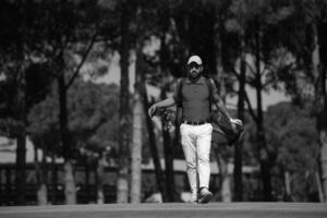 Wander- und Tragetasche für Golfspieler foto