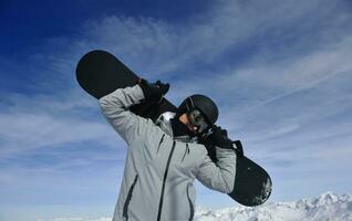 Skifahren jetzt in der Wintersaison foto