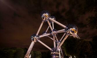 Atomium Gebäude im Brüssel foto