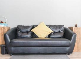 moderne Sofa-Innendekoration im Wohnzimmer foto