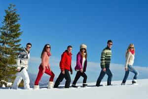 Winterspaß mit Jugendgruppe foto