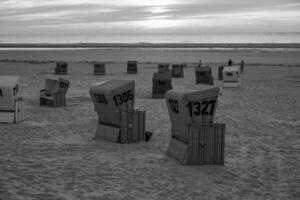 das Strand von Langeoog Insel foto