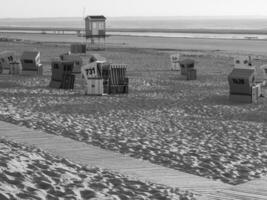 das Insel von Langeoog im Deutschland foto