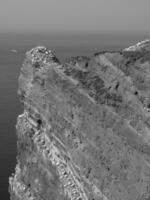 Insel Helgoland in der Nordsee foto