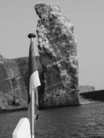 das Deutsche Insel von Helgoland foto