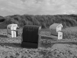 Deutsche Insel im das Norden Meer foto