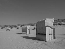 langeoog insel in der nordsee foto