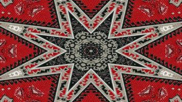 ethnisches authentisches Teppichkaleidoskop foto