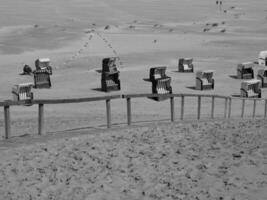 Sommer- Ferien beim das Deutsche Norden Meer foto