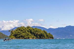 die große tropische insel ilha grande, angra dos reis brasilien. foto