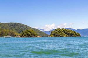 die große tropische insel ilha grande, angra dos reis brasilien. foto