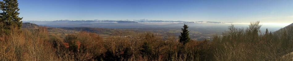 mont blanc Massiv und Alpen Berge, Frankreich foto