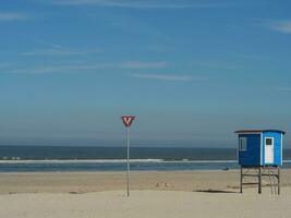 Insel Langeoog in Deutschland foto