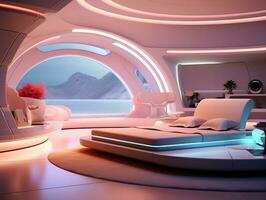 hochmodern modisch futuristisch Hi-Tech Futurismus foto