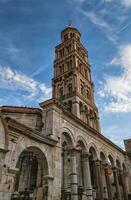 Kathedrale von Heilige Domnius, dujam, duje, Glocke Turm im alt Stadt, Teilt, Kroatien foto