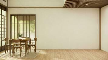 Küche Zimmer japanisch Stil. foto