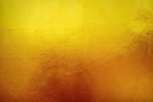 Mauer Oberfläche Gelb Gold Furche foto