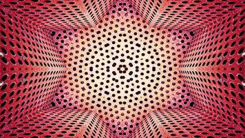 buntes hypnotisches symmetrisches Kaleidoskop foto