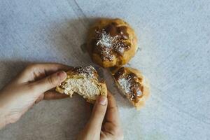 Pudding Gebäck Kuchen foto