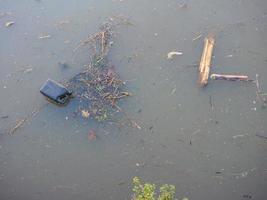 Kanalwasserverschmutzung foto