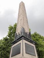 ägyptischer obelisk, london foto